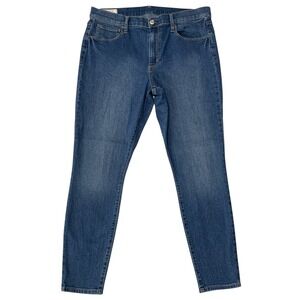 GAP Jegging Jeans Women's Size 14 Mid Rise Stretch Denim Blue 27" Inseam